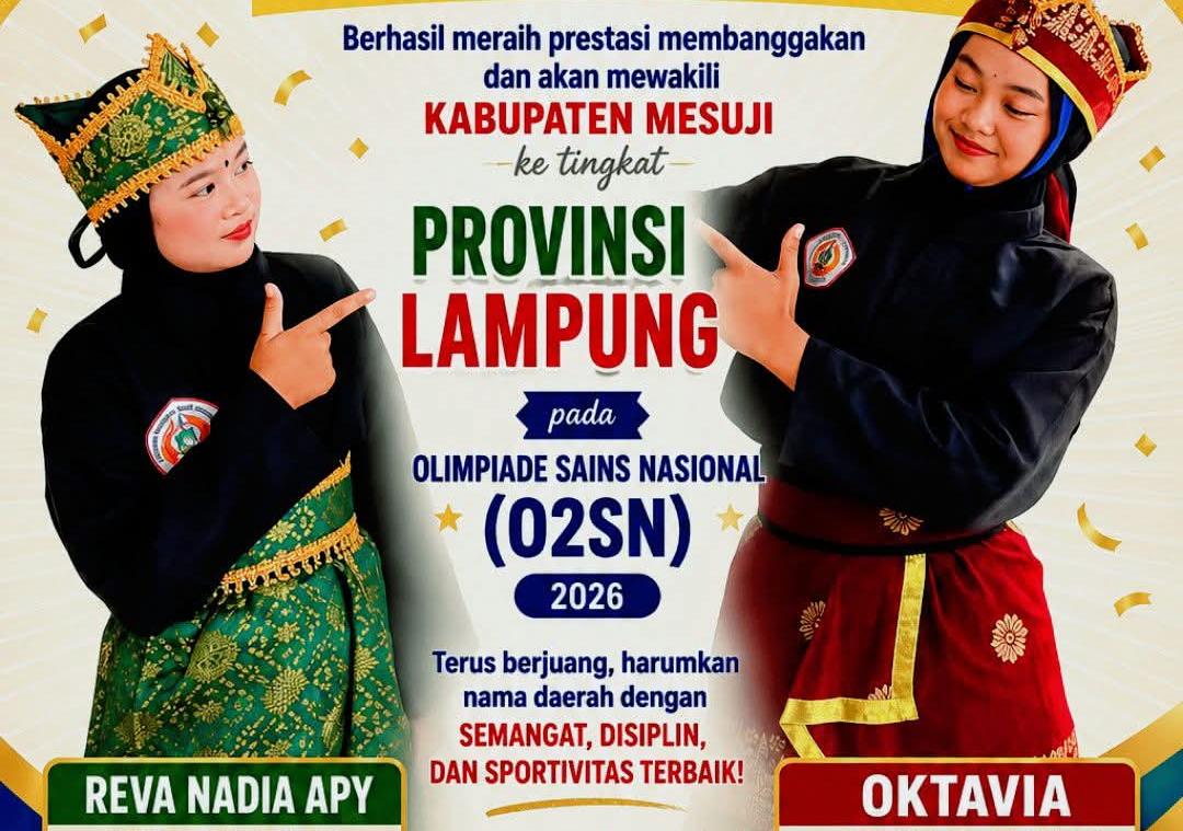 Dua Siswi Wakili Mesuji di O2SN Provinsi Lampung 2026 Pencak Silat