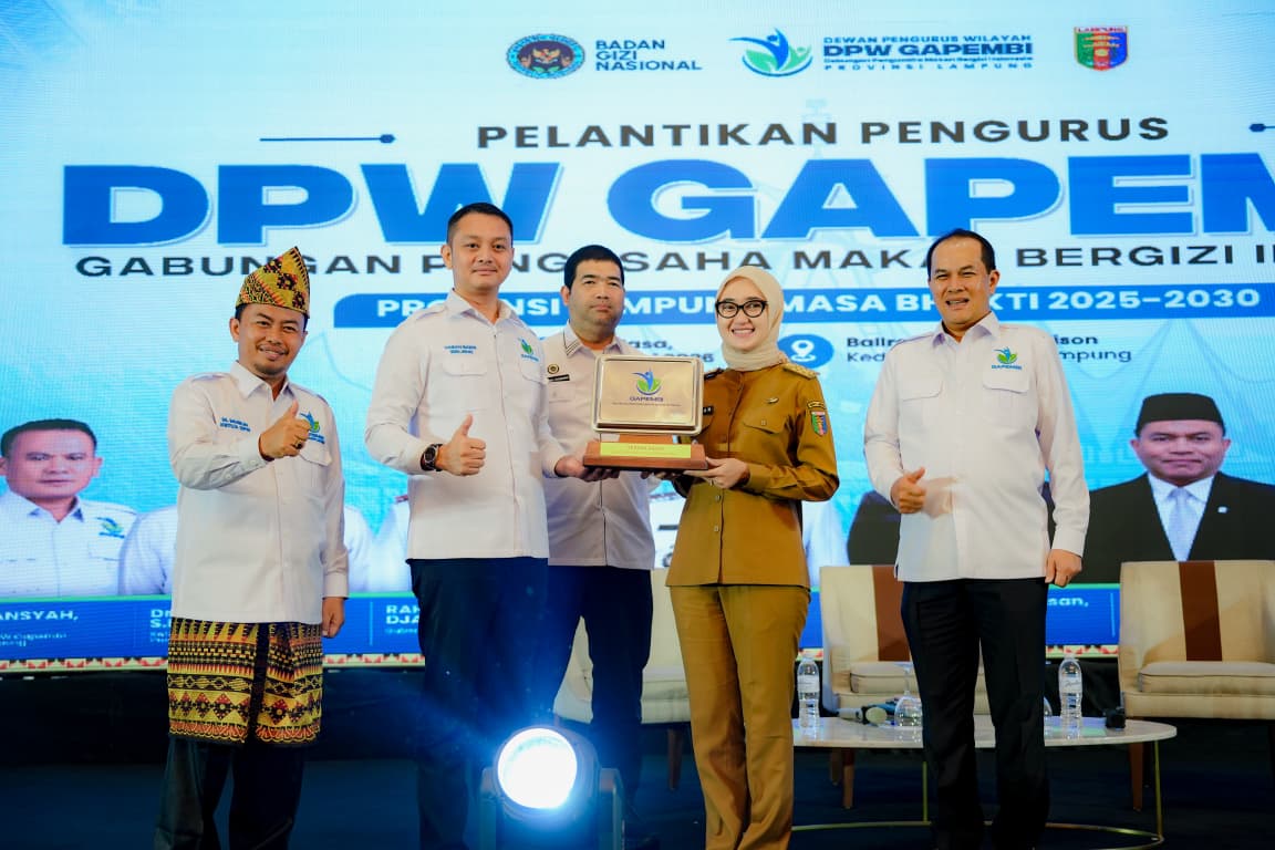 Pemprov Lampung Dorong GAPEMBI Jadi Garda Terdepan Penyediaan Pangan Sehat