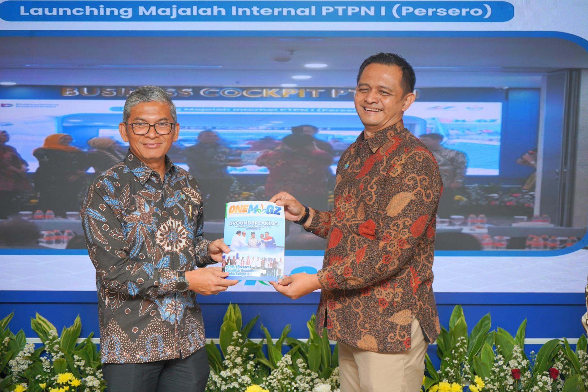 PTPN I (Persero) Luncurkan Majalah OneMagz