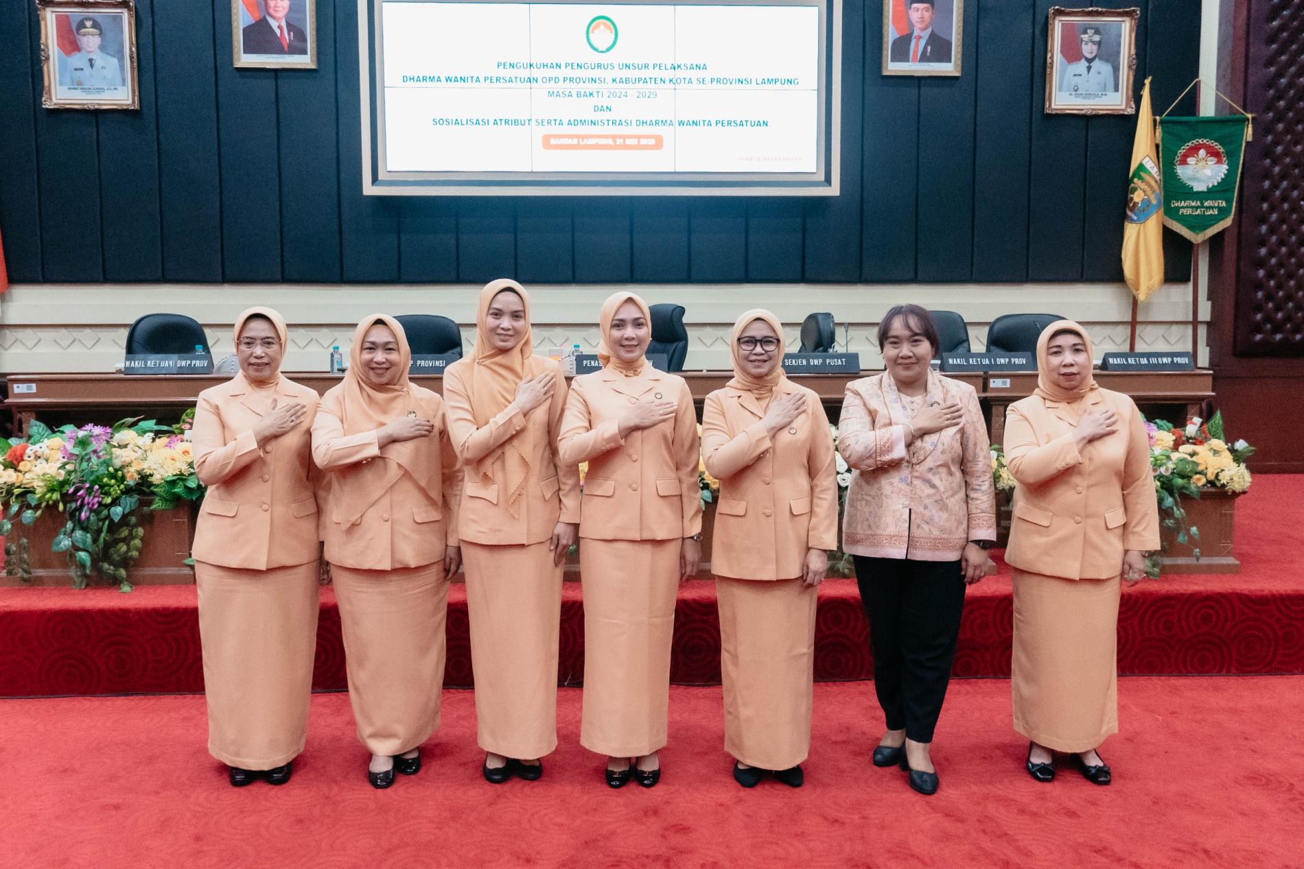 DWP Provinsi Lampung Siap Bergerak Lebih Solid dan Aktif Dalam Mendukung Pembangunan Daerah