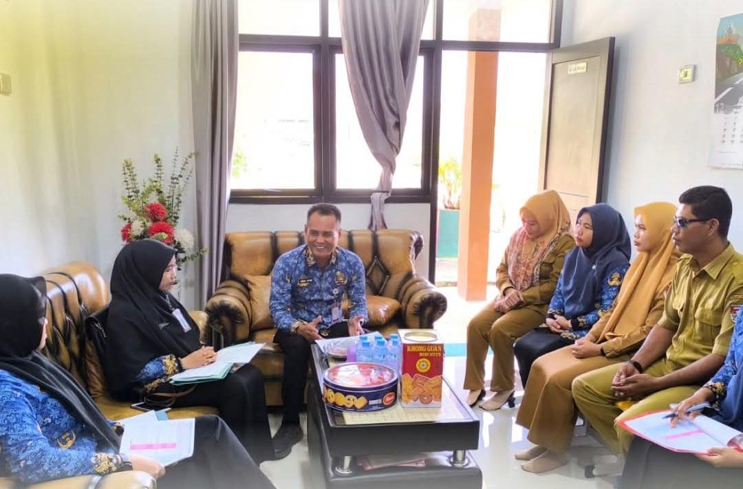 Dinas P3AP2KB, Disdik dan Dispusar Mesuji Monev Persiapan SRA di SMPN 2 Mesuji