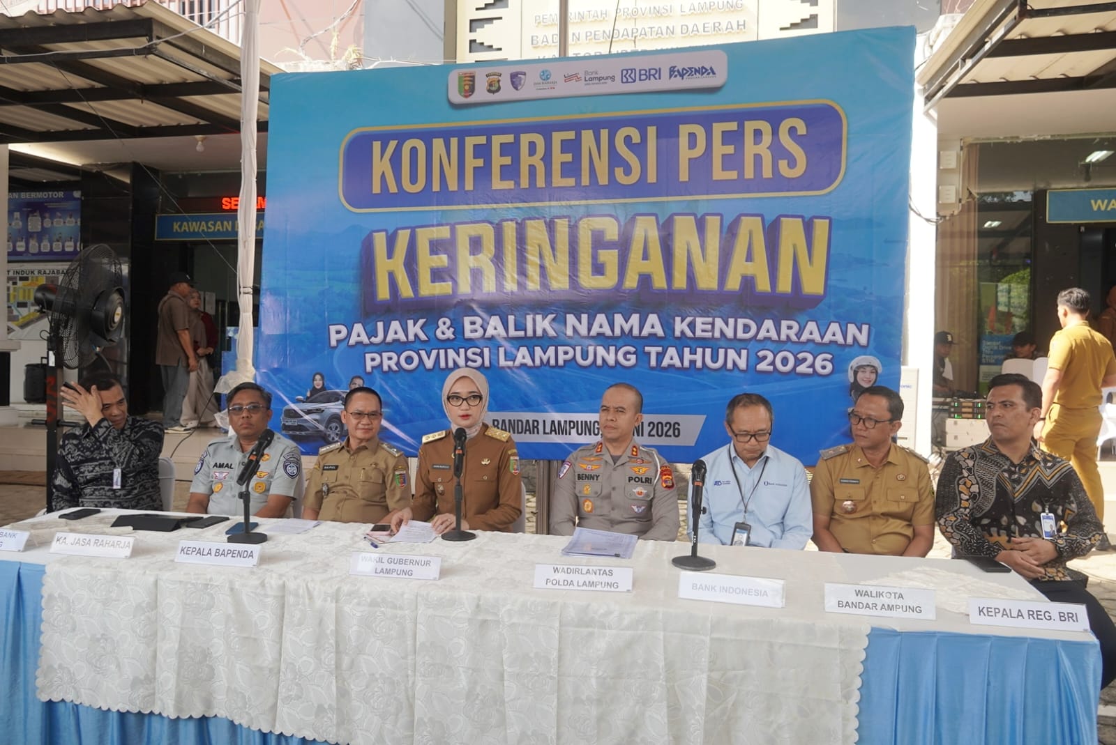 Pemprov Lampung Dorong Kesadaran Pajak Lewat Program Diskon PKB dan Penghapusan Denda