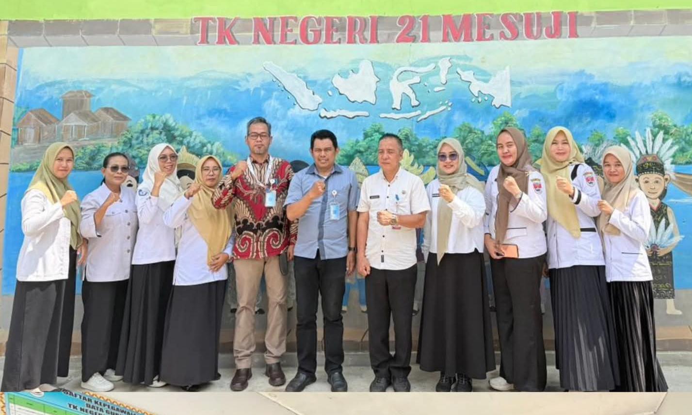 Dukung Wajib Belajar Pra Sekolah Anak Usia Dini, Disdik Mesuji Gelar Verval Banper Dinas Pendidikan Kabupaten Mesuji mela