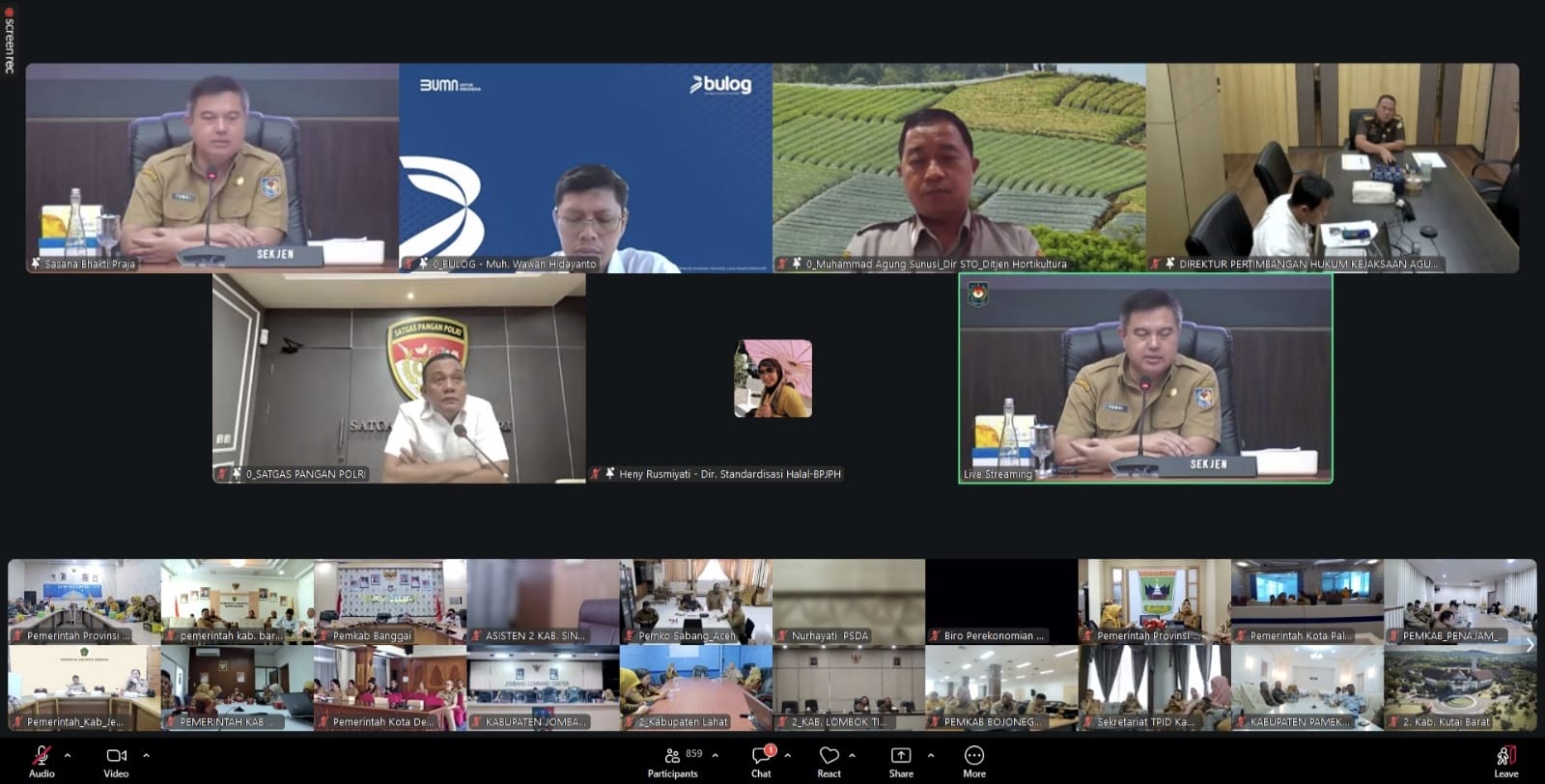 Inflasi Lampung Lebih Rendah dari Nasional, Pemprov Siapkan Langkah Antisipatif