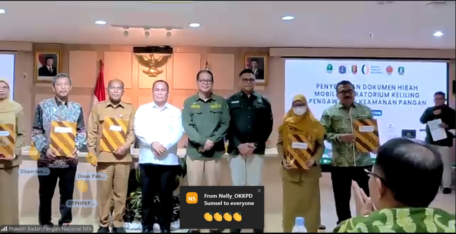 Pemprov Lampung Raih Predikat A Nasional untuk Keamanan Pangan