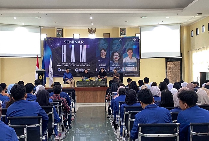 Di Seminar HAM USM, Tiyo Ardianto: Mahasiswa Harus Kedepankan Kritik Objektif, Bukan Kebencian