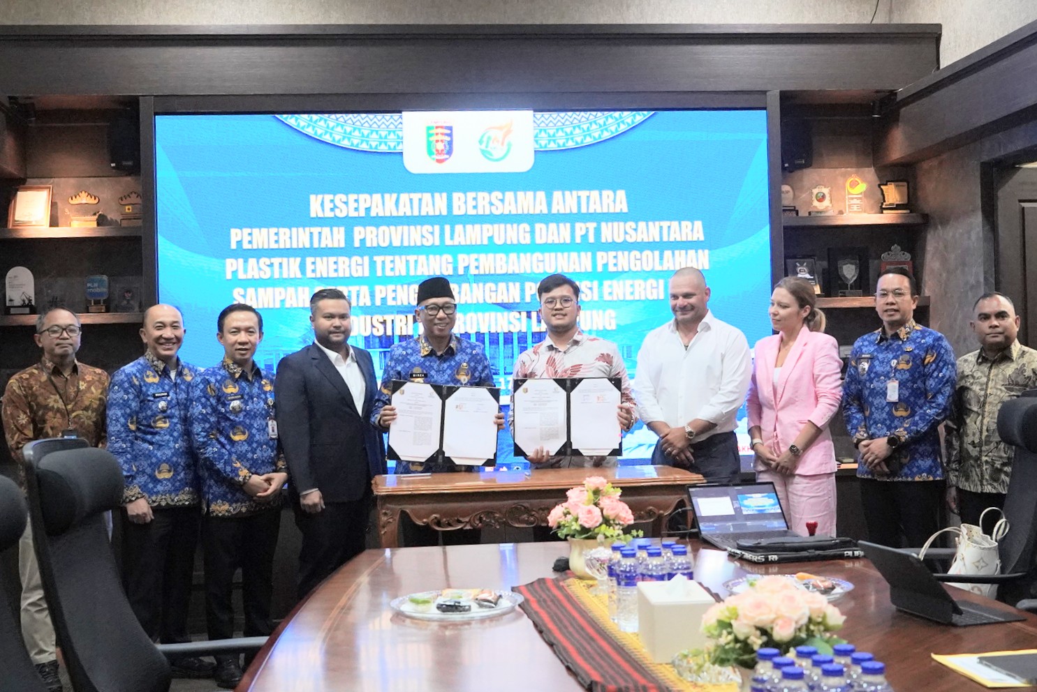Lampung Siap Jadi Pionir Nasional Pengelolaan Sampah Terintegrasi dan Energi Bersih