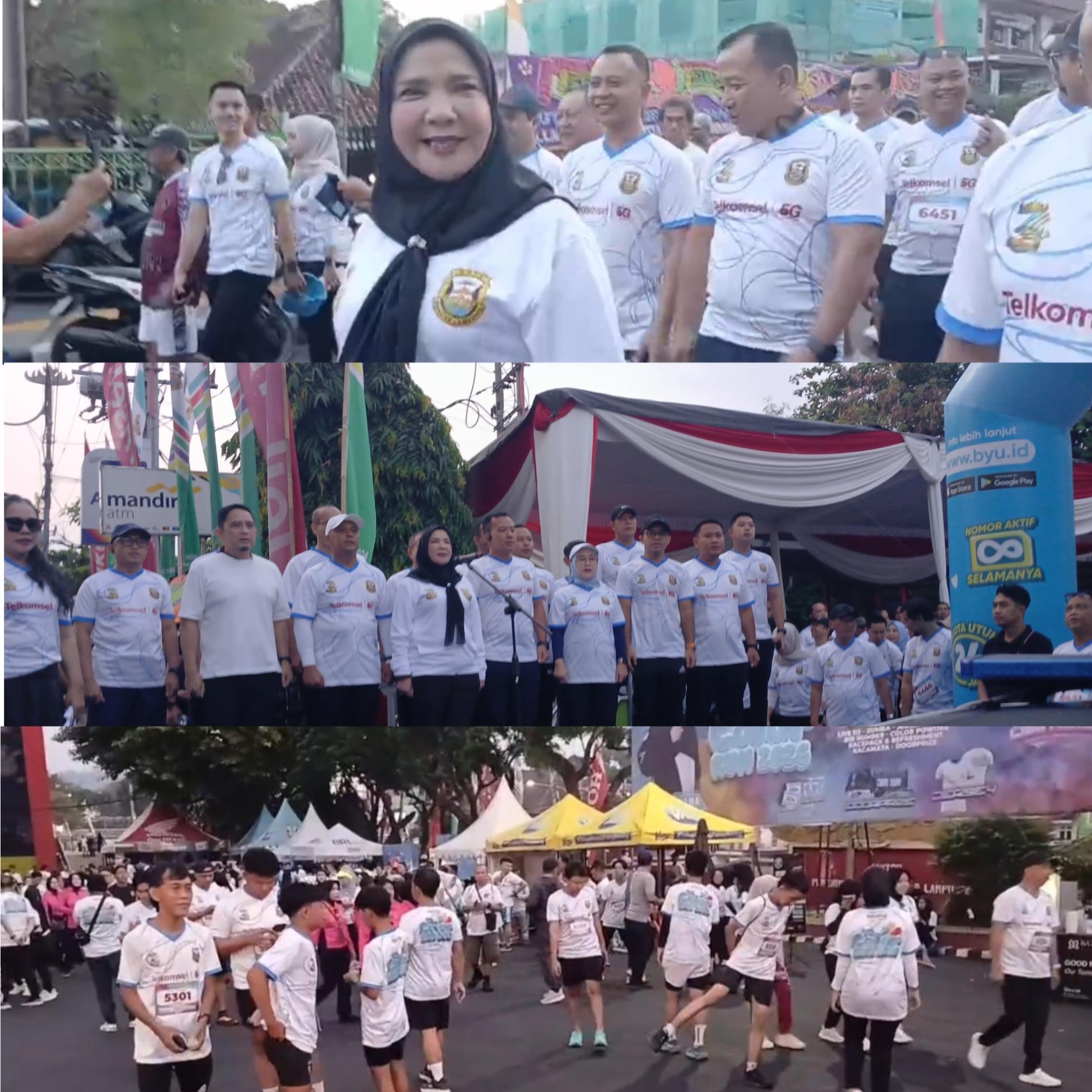 Color Run 2026 Meriahkan HUT ke-344 Kota Bandarlampung, Diikuti Lebih dari 2.000 Peserta