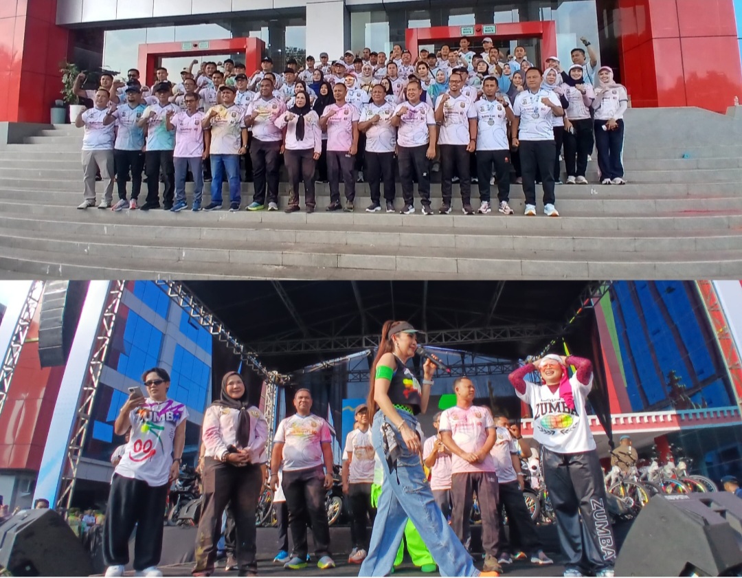 Semarakkan Color Run 2026, HUT ke-344 Kota Bandarlampung Penuh Warna dan Kebersamaan Masyarakat dan Walikota