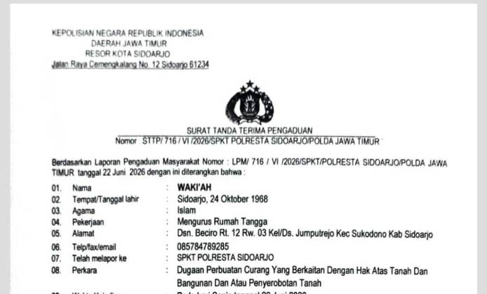 Laporan Polisi