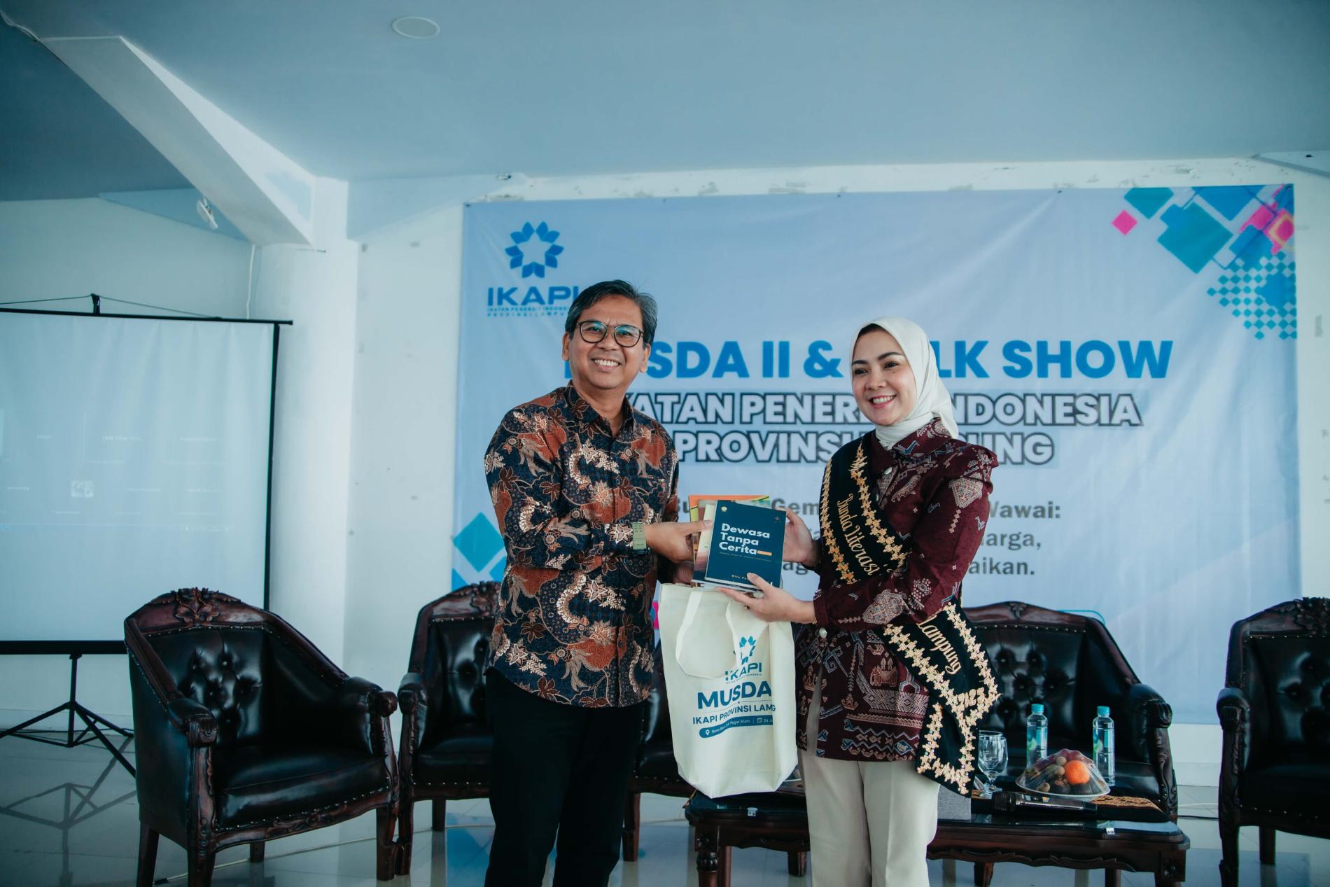 Buka Musda II IKAPI, Bunda Literasi Lampung Tegaskan Literasi sebagai Pilar Kemajuan Daerah