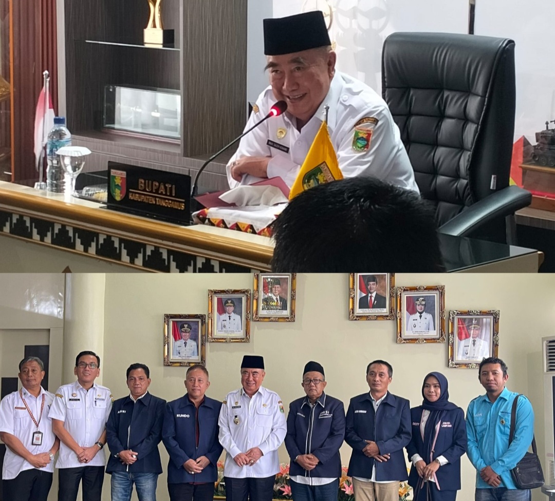 Bupati Tanggamus Sambut Audiensi JMSI, Dorong Kolaborasi Media untuk Percepatan Pembangunan Daerah