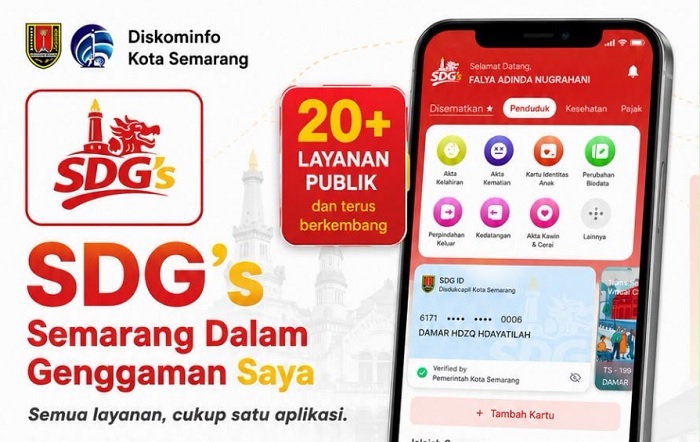 Satu Genggaman untuk Semua: Wali Kota Semarang Kenalkan Aplikasi SDGS