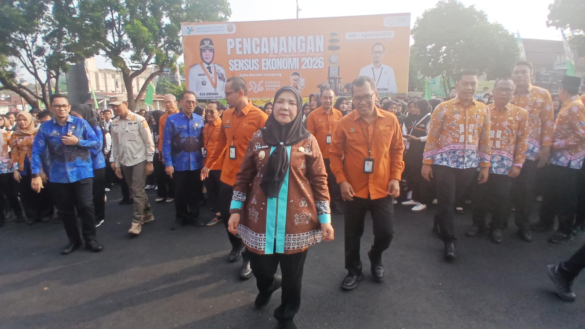 Pemkot Bandarlampung Dukung Penuh Sensus Ekonomi 2026, Wali Kota Ajak Seluruh Elemen Masyarakat Berpartisipasi
