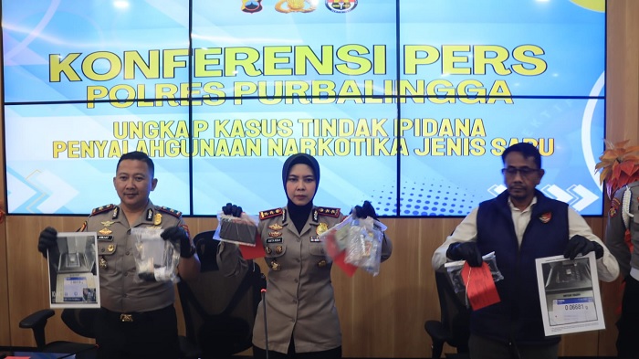 Sikat Jaringan Sabu di Tiga Lokasi, Polres Purbalingga Gulung Lima Pelaku Sekaligus!