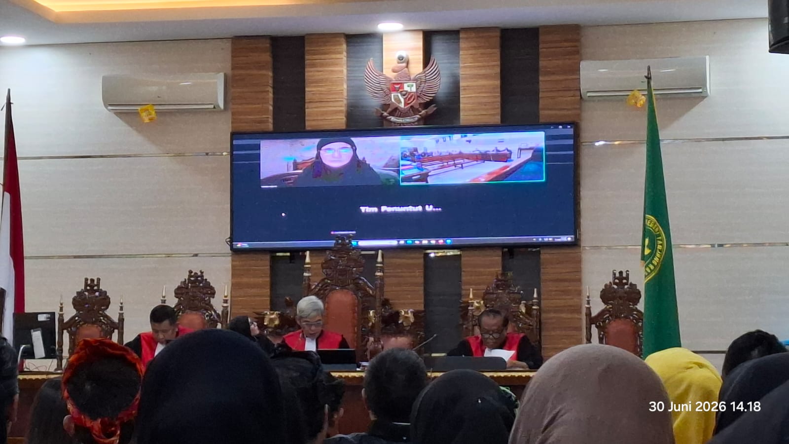 Sidang Korupsi SPAM Pesawaran, Majelis Hakim Apresiasi Kesaksian Bupati Nanda