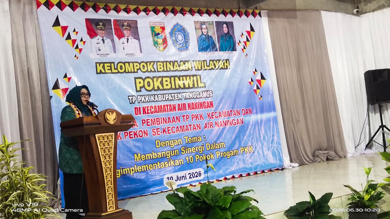 Ketua PKK Tanggamus Soroti Kondisi Kawasan Waduk Batutegi, Kakon: Pengelolaannya Kewenangan Provinsi