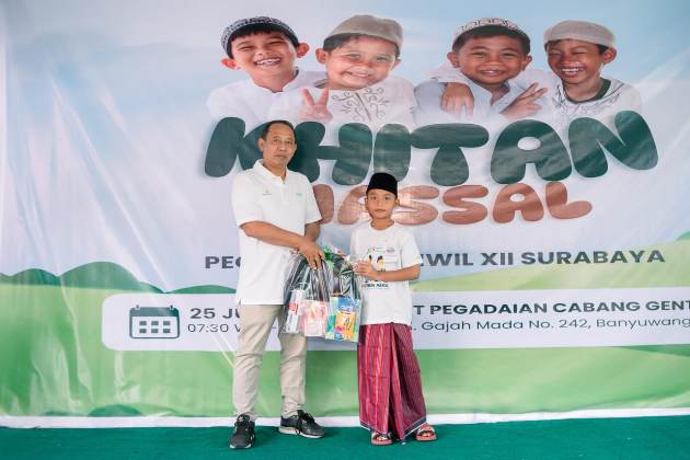 Selain khitan gratis peserta dapat hadiah Istimewa Khitan Massal