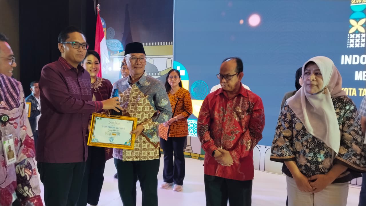 Bandarlampung Raih Juara I Stand Terbaik Indonesia City Expo 2026, UMKM Lampung Curi Perhatian Nasional