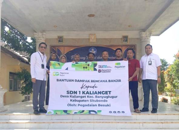 Bantuan oleh Pegadaian Besuki Istimewa Bantuan Banir