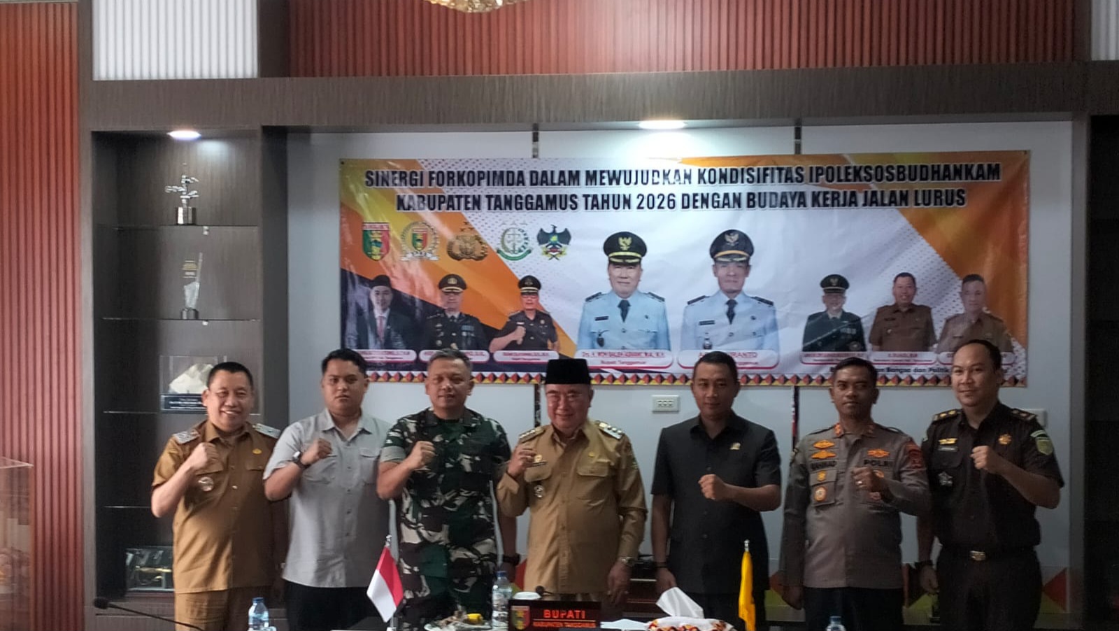 Forkopimda Tanggamus Perkuat Sinergi Jaga Kondusivitas Daerah, Bupati: Pemerintah Harus Hadir untuk Masyarakat