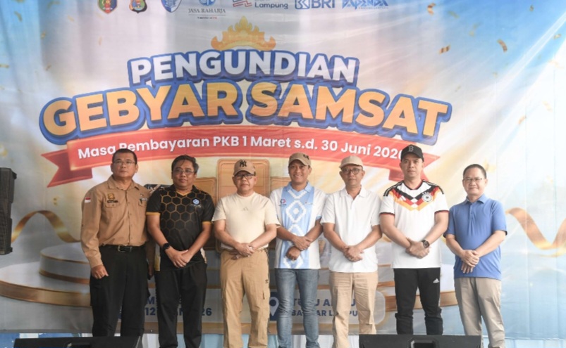 Anggota Komisi III DPRD Lampung Apresiasi Gebyar Samsat 2026, Dorong Kepatuhan Wajib Pajak Tingkatkan PAD Lampung