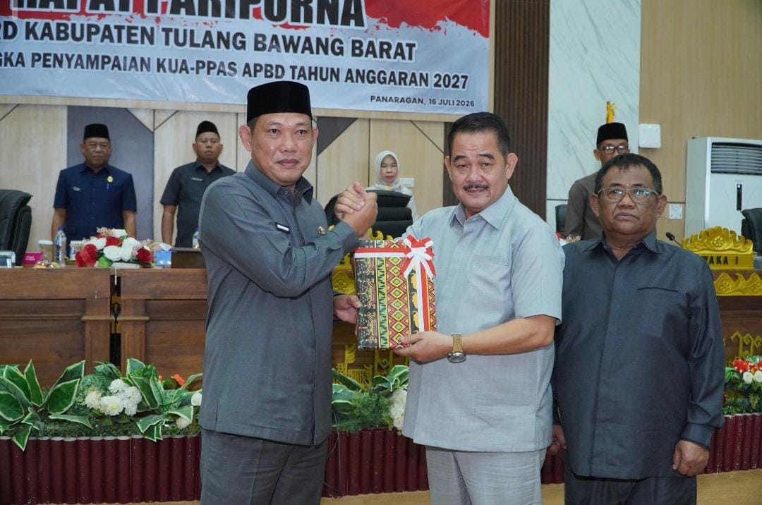 Wabup Tubaba Paparkan KUA-PPAS 2027, Pendapatan Daerah Ditargetkan Rp1,75 Triliun