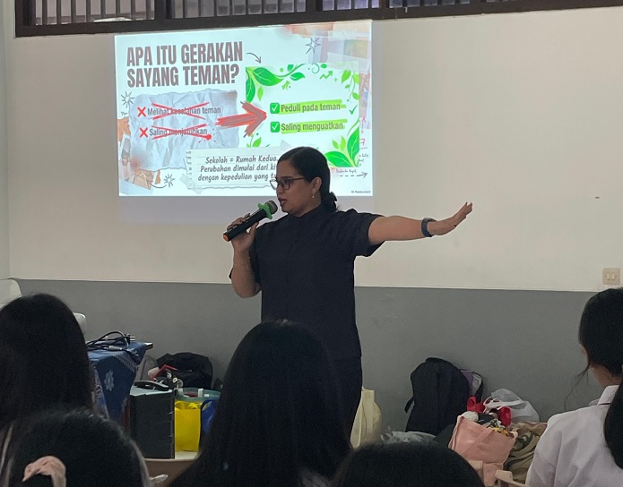 Lawan Bullying, SMA Krista Mitra Semarang Gaungkan Gerakan Sayang Teman di MPLS 2026