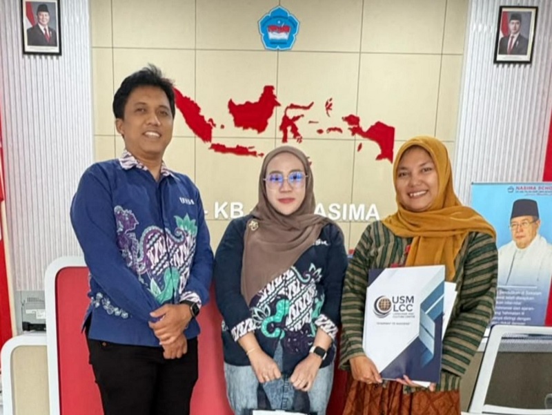 USM LCC Resmi Lanjutkan Kerja Sama Fun English Kids dengan TK Nasima Semarang