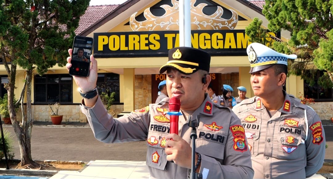 Wakapolres Tanggamus Sosialisasikan Aplikasi Andorid Siger Lampung Presisi, Permudah Masyarakat Lapor Laka dan Tindak Pidana
