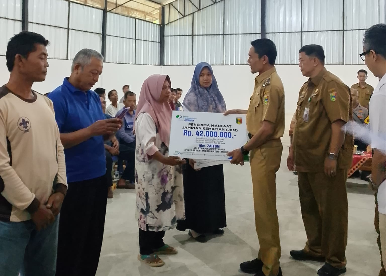 Wakil Bupati Tanggamus Dorong Nelayan Manfaatkan KUR dan BPJS Ketenagakerjaan