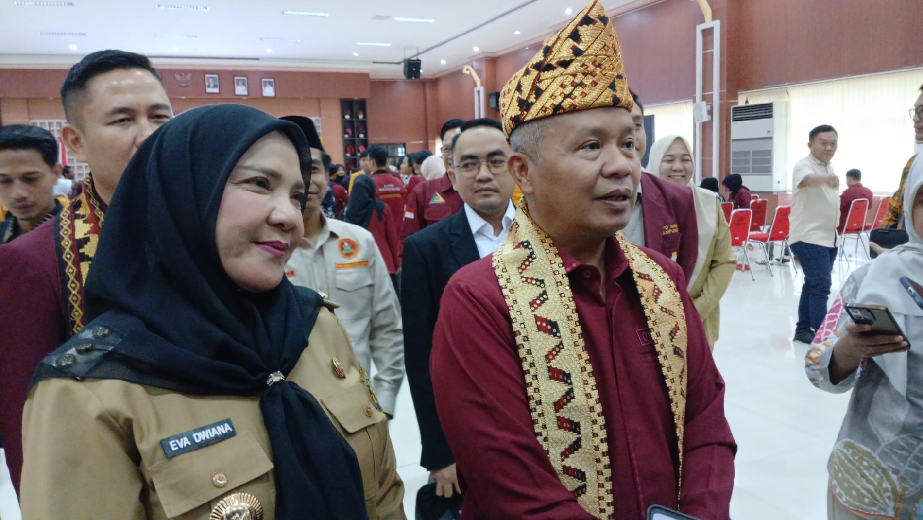 Eva Dwiana Ajak Ormas dan OKP Bersatu Bangun Kota Bandarlampung