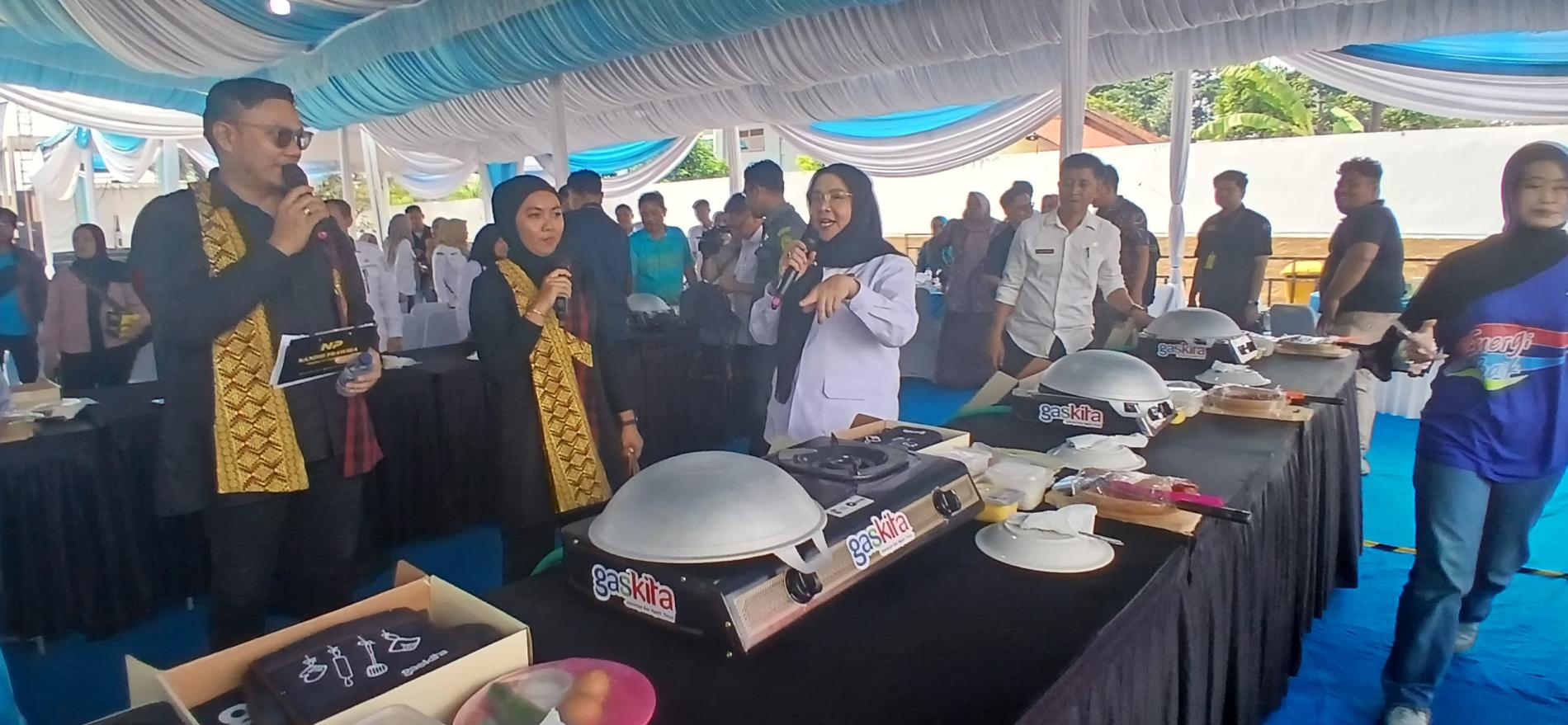 Wali Kota Eva Dwiana Buka Lomba Memasak Nasi Goreng Antar OPD