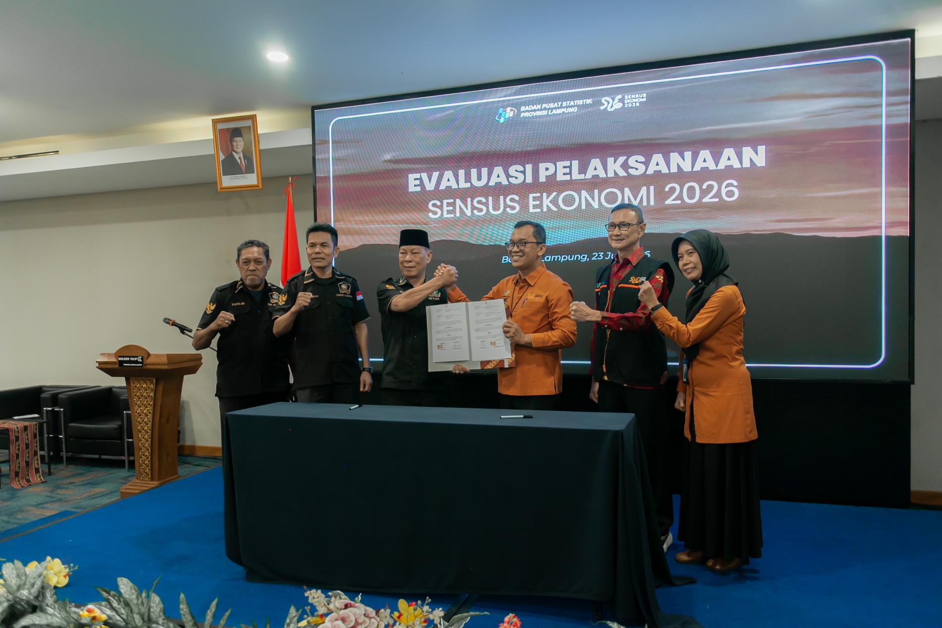 Pemprov Lampung Perkuat Sinergi Lintas Sektor, Dorong Sukses Penyelenggaraan Sensus Ekonomi 2026