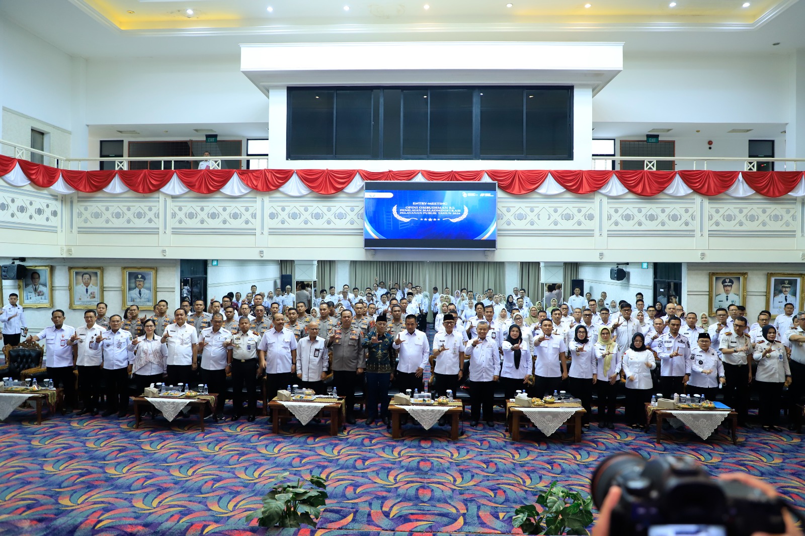 Kantor Pertanahan Tubaba Perkuat Komitmen Tingkatkan Pelayanan Publik, Ikuti Penilaian Maladministrasi Ombudsman RI