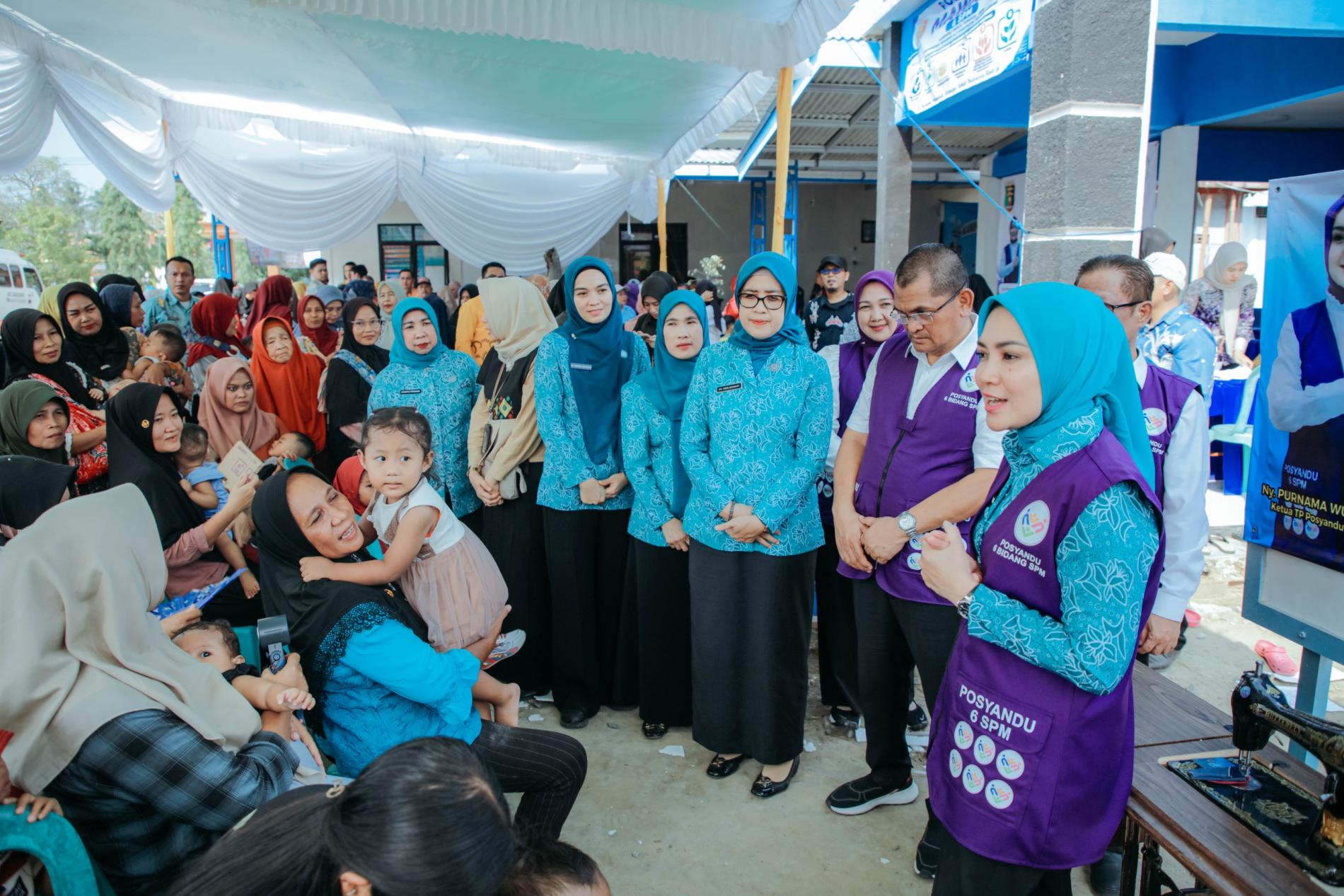 Canangkan Desa TAPIS di Desa Panca Tunggal Jaya, Ketua TP PKK Lampung Dorong Pemberdayaan Keluarga Berbasis Potensi Lokal