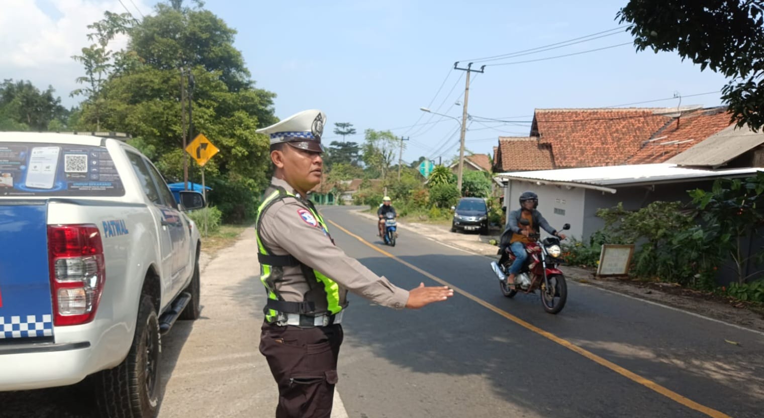 Satlantas Polres Tanggamus Selidiki Video Viral Mobil Plat Merah Diduga Ugal-ugalan