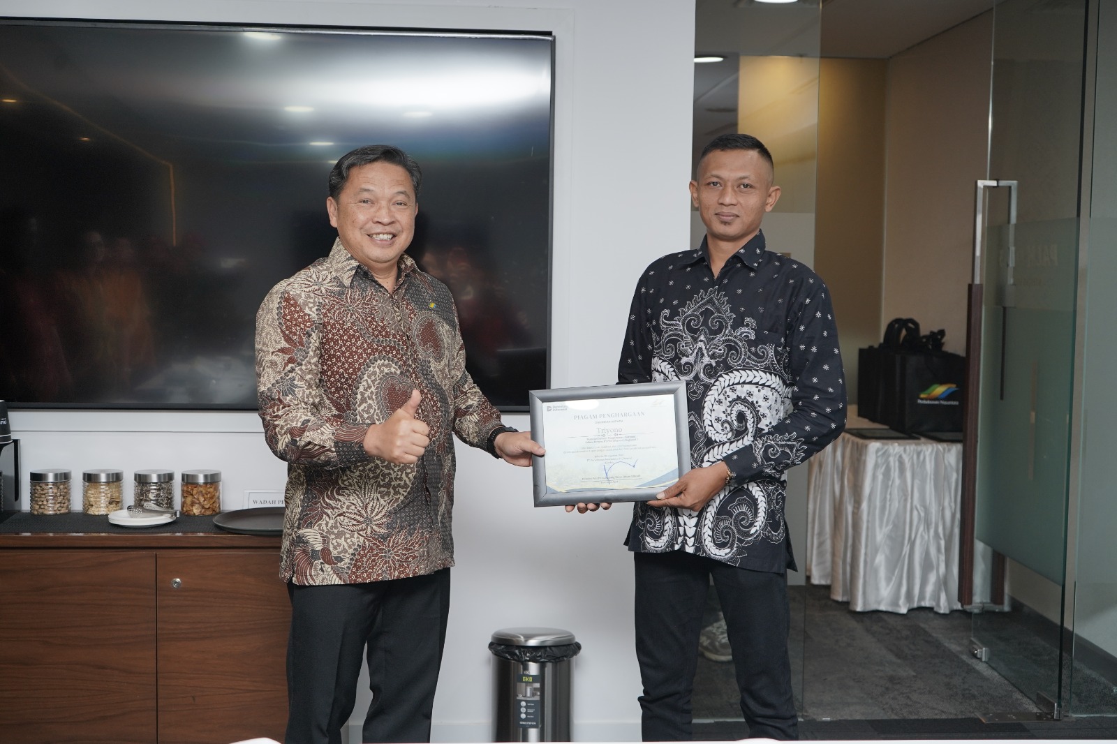 PTPN I (Persero) Regional 7 Terima Apresiasi Pengamanan Aset dari Holding
