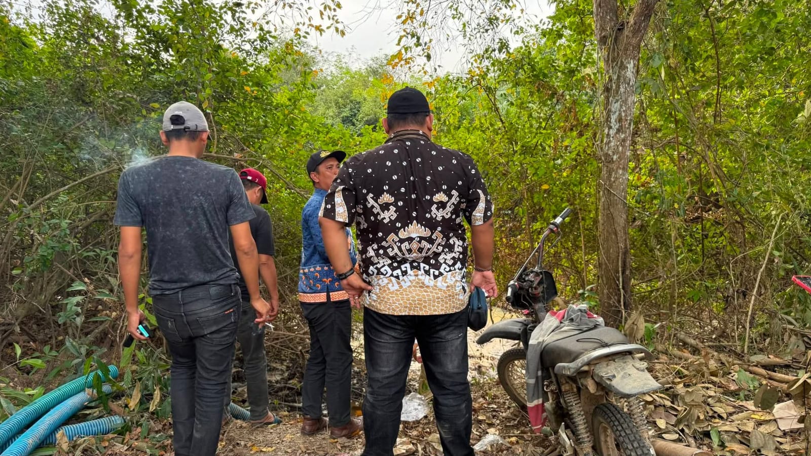 Dinas PUPR Mesuji Tinjau Langsung DAS yang Mengalami Pendangkalan