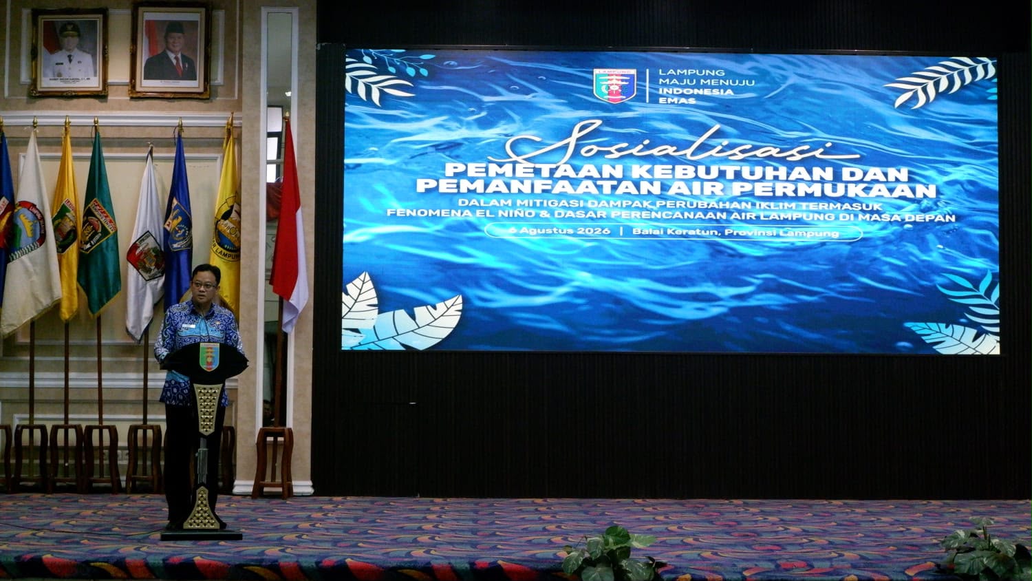 Hadapi El Nino, Pemprov Lampung Petakan Kebutuhan Air di Berbagai Sektor