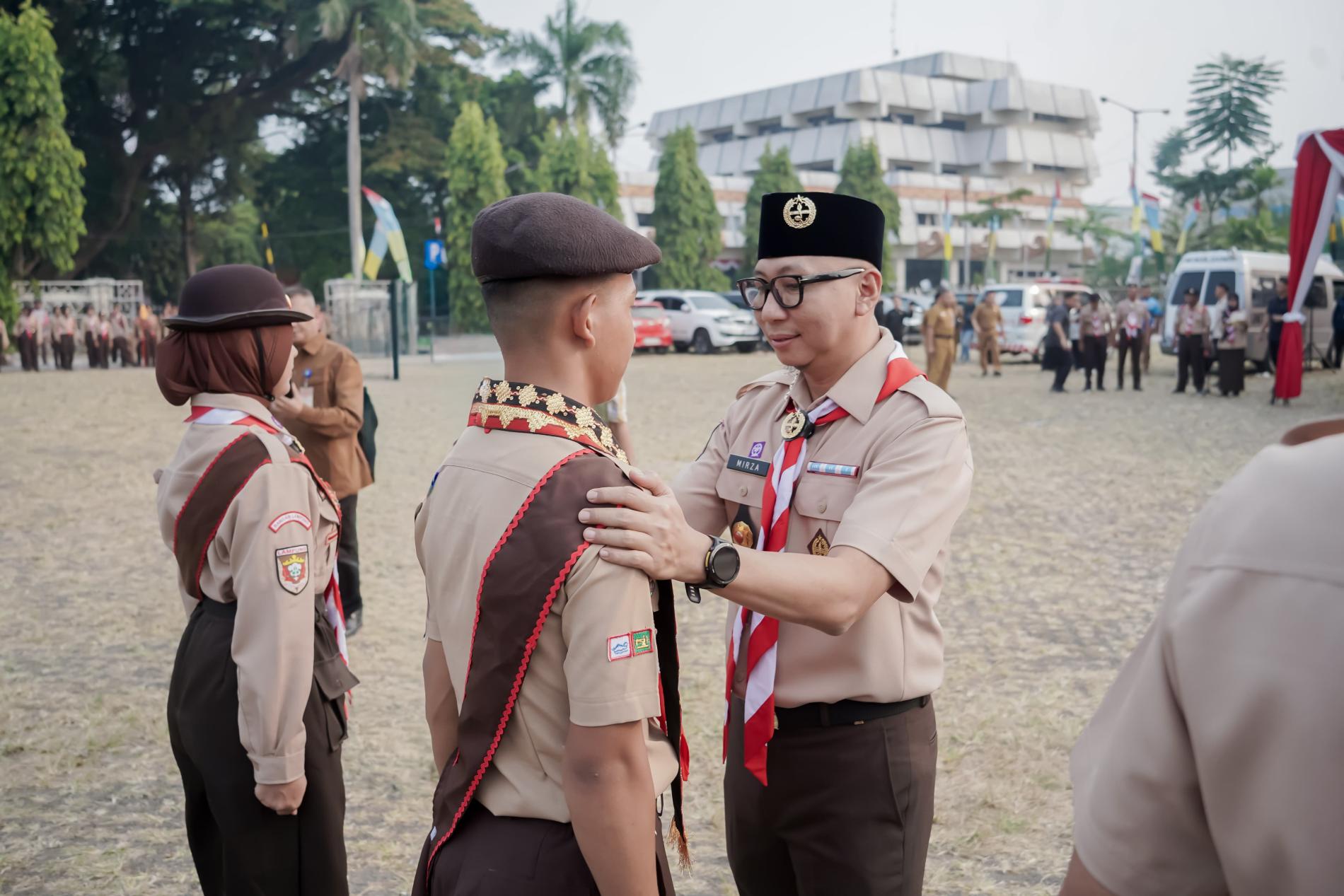 Lepas 598 Peserta Jamnas XII, Gubernur Mirza Tekankan Penguatan Karakter dan Integritas Generasi Muda