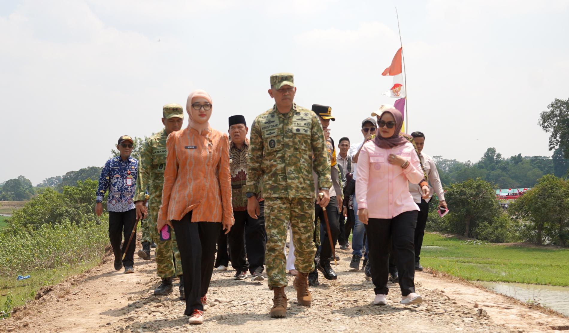 Wagub Jihan Dorong Sinergi TNI-Polri dan Pemda Percepat Pembangunan Infrastruktur Lampung
