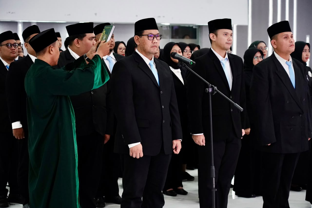 Lantik 1.361 Pejabat ATR/BPN, Sekjen: Amanah Baru untuk Jadi Motor Penggerak Perubahan