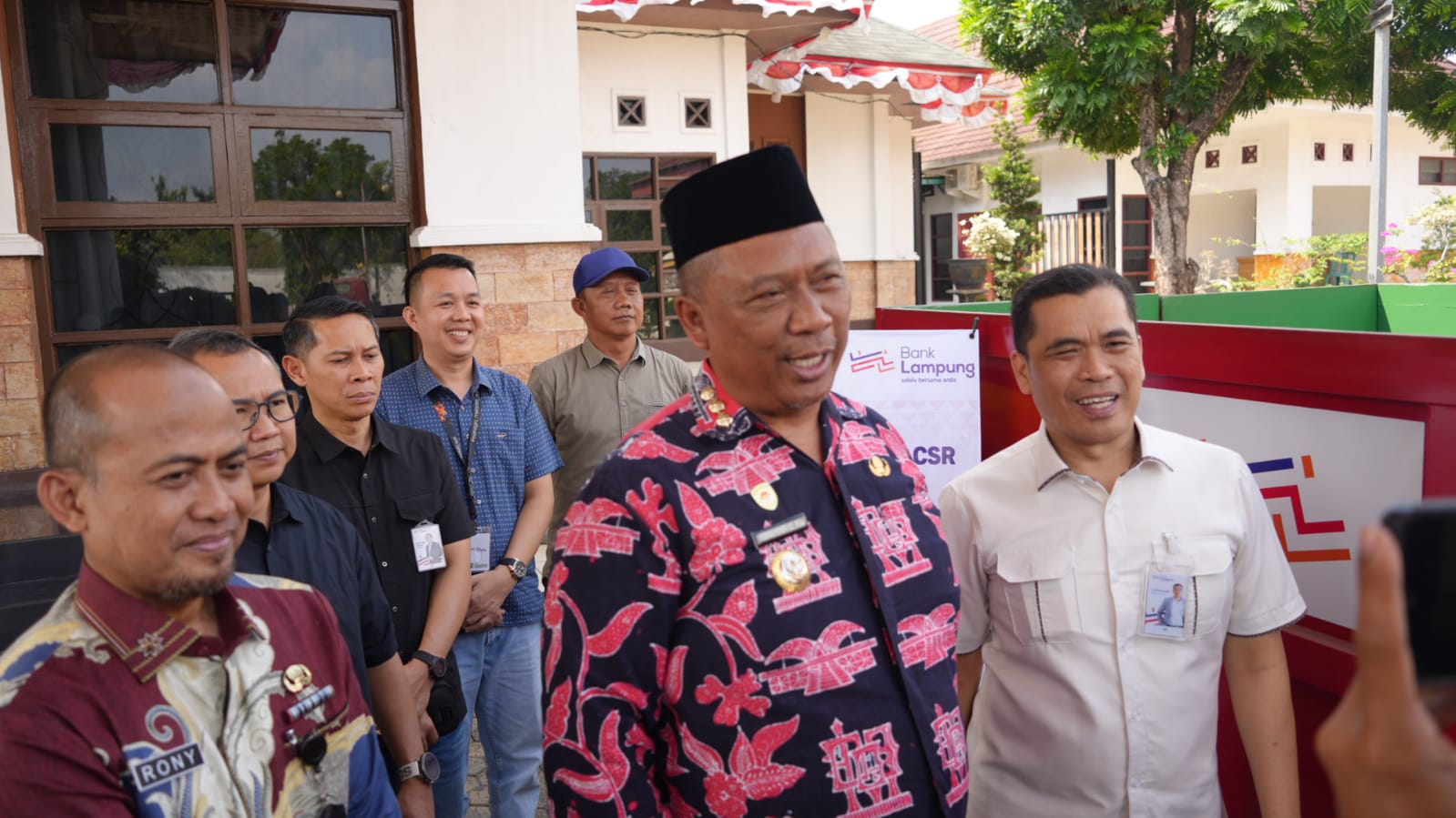Bank  Lampung  Hadirkan  CSR Untuk Lingkungan  Lampung Tengah