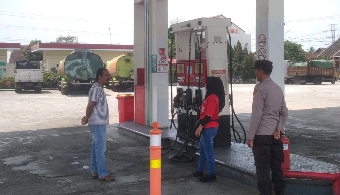 Polsek Pugung Tindaklanjuti Aduan Dugaan Pengecoran Solar Bersubsidi di SPBU Tanjung Heran