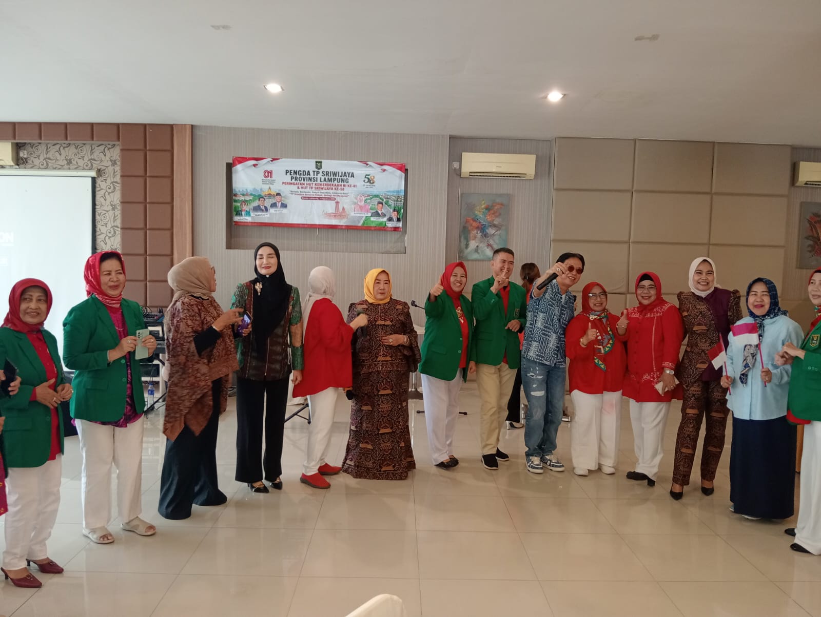 HUT RI ke-81 dan HUT TP Sriwijaya ke-58, Nurhasanah Serukan Persatuan dan Pengabdian