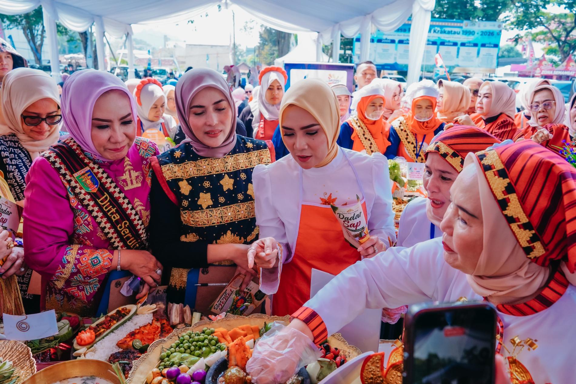 Wulan Mirza Ajak Masyarakat Lestarikan Seruit sebagai Warisan Kuliner Lampung