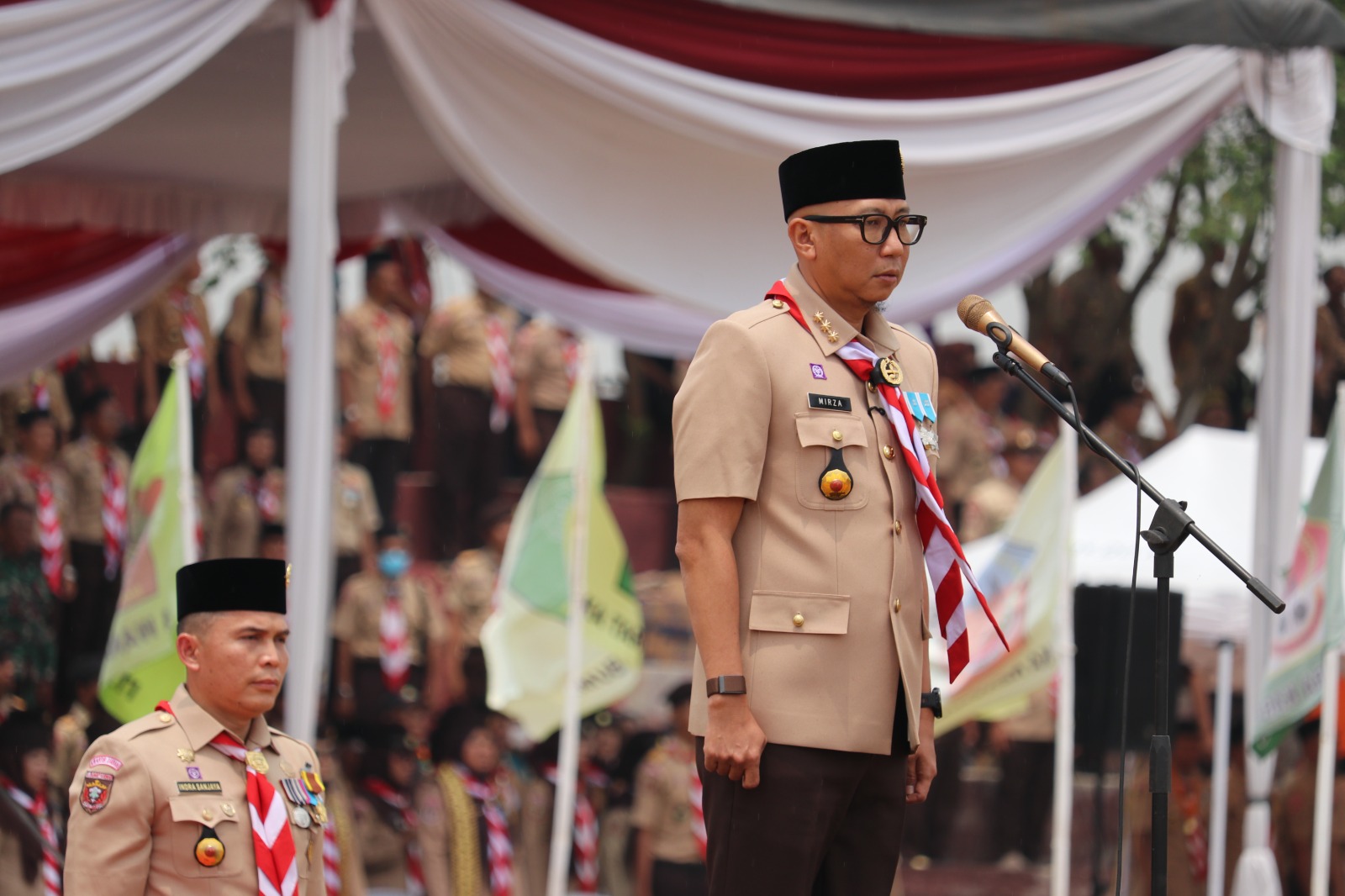 Apel Hari Pramuka ke-65, Gubernur Mirza Dorong Pramuka Jadi Penggerak Generasi Emas