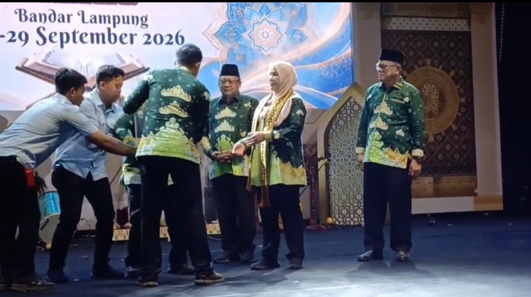Buka MTQ ke-55 Bandarlampung, Eva Dwiana Tekankan Pentingnya Akhlak Sejak Dini
