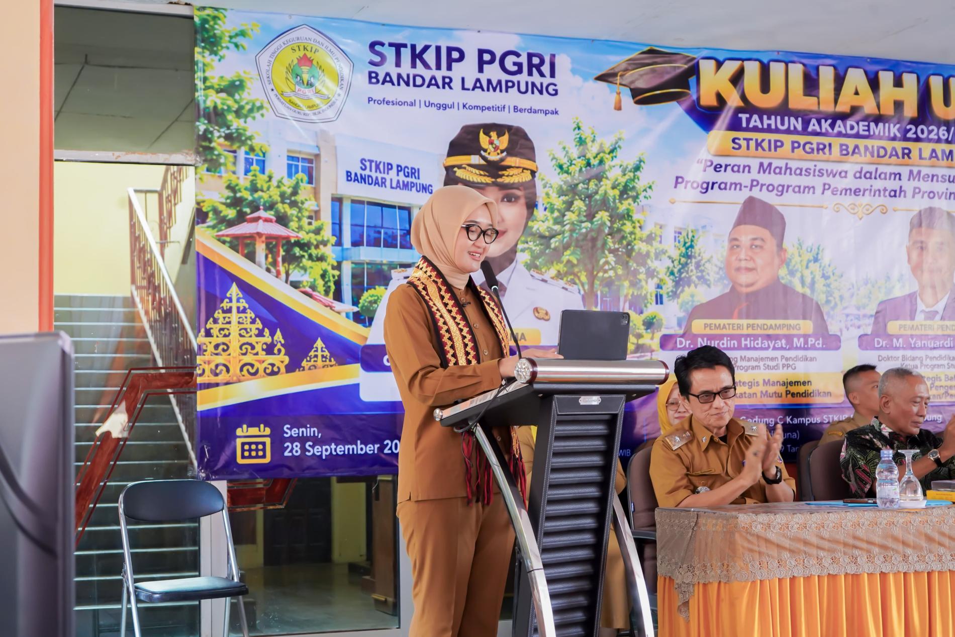 Wagub Jihan Nurlela Dorong Mahasiswa Lampung Bangun Mindset Adaptif di Era Digital